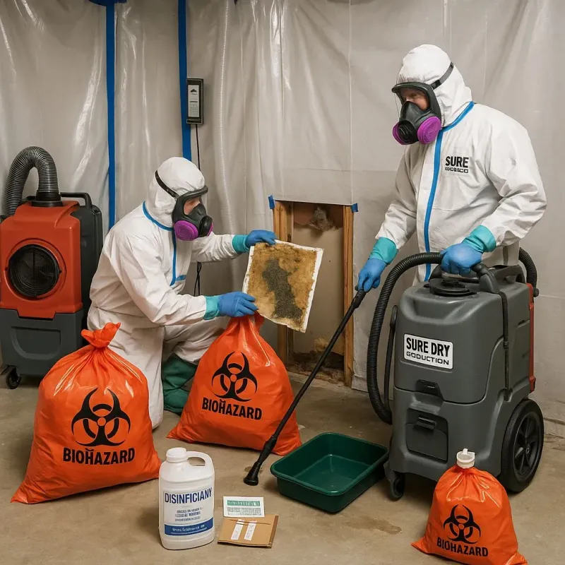 Contaminated Water Handling Protocols process in Bennett County, SD